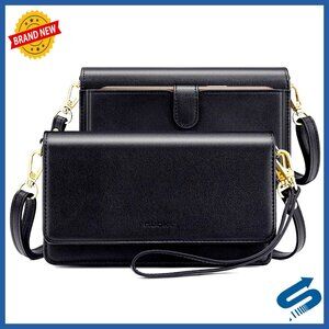 Crossbody Bag Cellphone Purse Wallet RFID Card Slots Adjustable Straps Versatile